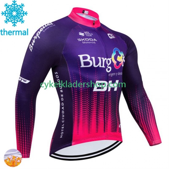 Burgos Bh 2024 Män Cykeltröja Vinter Thermal Fleece