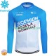 Decathlon Ag2R 2024 Män Cykeltröja Vinter Thermal Fleece