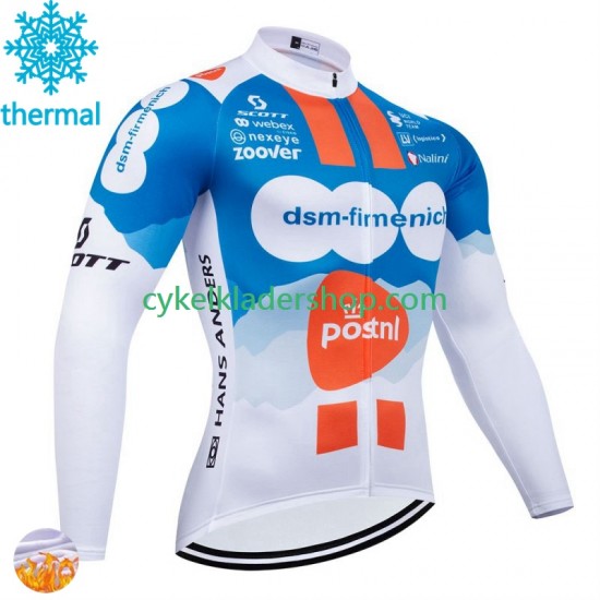 Dsm 2024 Män Cykeltröja Vinter Thermal Fleece