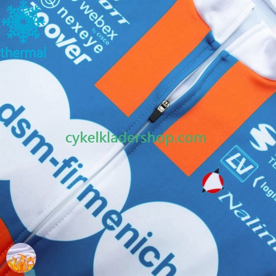 Dsm 2024 Män Cykeltröja Vinter Thermal Fleece