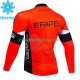 Efapel 2023 Män Cykeltröja Vinter Thermal Fleece