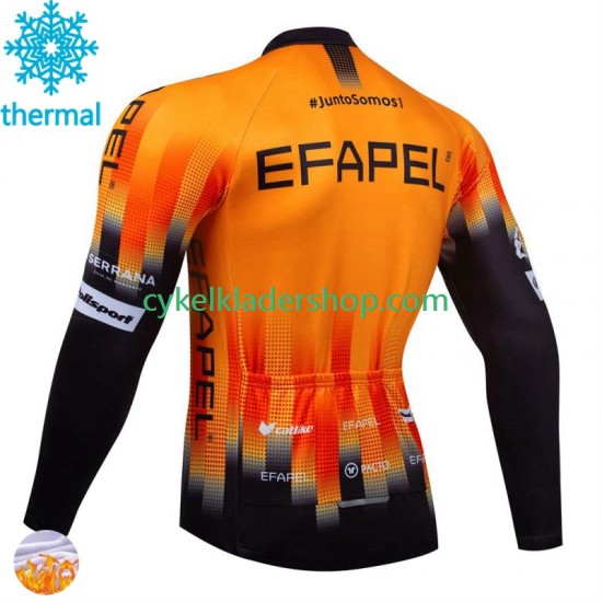 Efapel 2024 Män Cykeltröja Vinter Thermal Fleece
