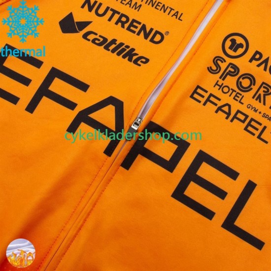 Efapel 2024 Män Cykeltröja Vinter Thermal Fleece
