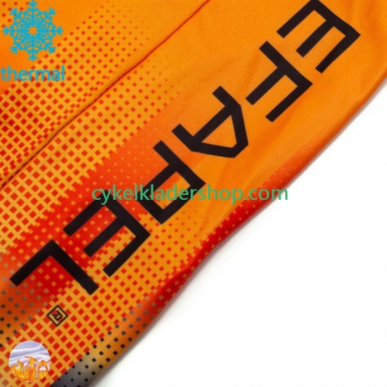 Efapel 2024 Män Cykeltröja Vinter Thermal Fleece