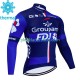 Fdj Groupama 2023 Män Cykeltröja Vinter Thermal Fleece