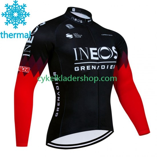 Ineos Grenadier 2023 Män Cykeltröja Vinter Thermal Fleece N002