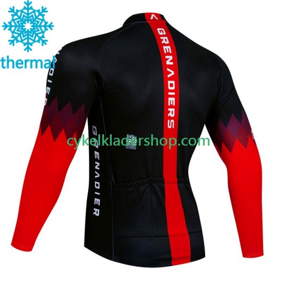 Ineos Grenadier 2023 Män Cykeltröja Vinter Thermal Fleece N002