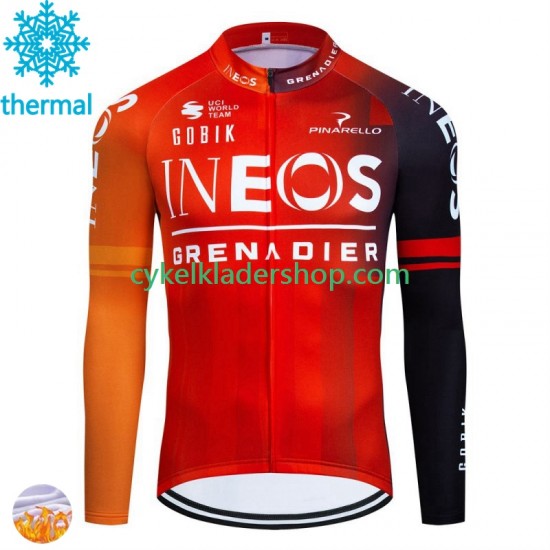 Ineos Grenadier 2024 Män Cykeltröja Vinter Thermal Fleece