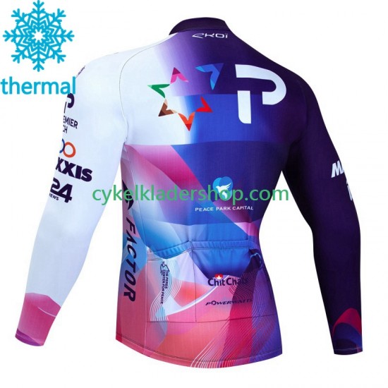 Israel 2023 Män Cykeltröja Vinter Thermal Fleece