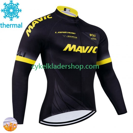 Mavic 2024 Män Cykeltröja Vinter Thermal Fleece
