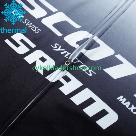Scott Sram 2023 Män Cykeltröja Vinter Thermal Fleece
