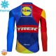 Trek Lidl 2024 Män Cykeltröja Vinter Thermal Fleece