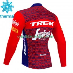 Trek Segafredo 2023 Män Cykeltröja Vinter Thermal Fleece N002
