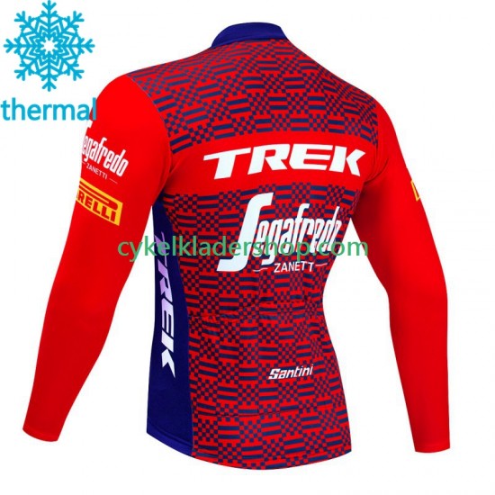 Trek Segafredo 2023 Män Cykeltröja Vinter Thermal Fleece N002