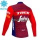Trek Segafredo 2023 Män Cykeltröja Vinter Thermal Fleece N002