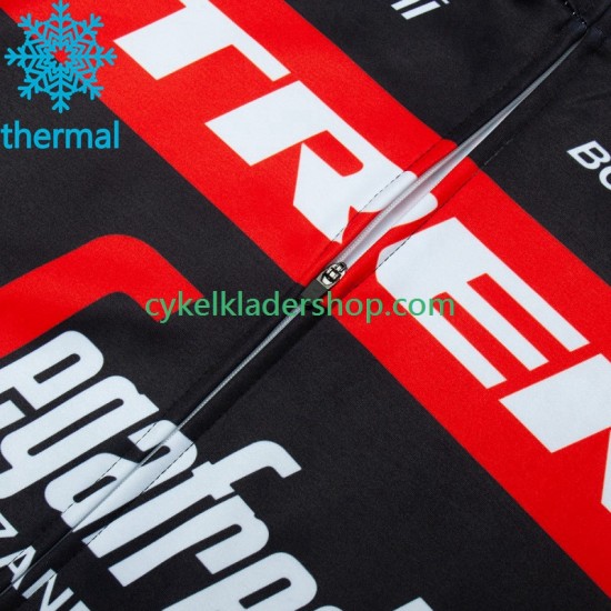 Trek Segafredo 2023 Män Cykeltröja Vinter Thermal Fleece