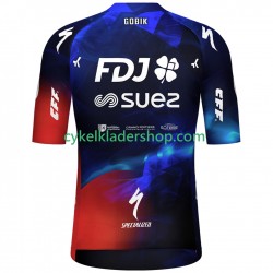 FDJ SUEZ 2025 Kvinnor Cykeltröja Kortärmad