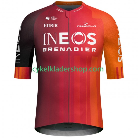 Ineos Grenadiers 2025 Män Cykeltröja Kortärmad