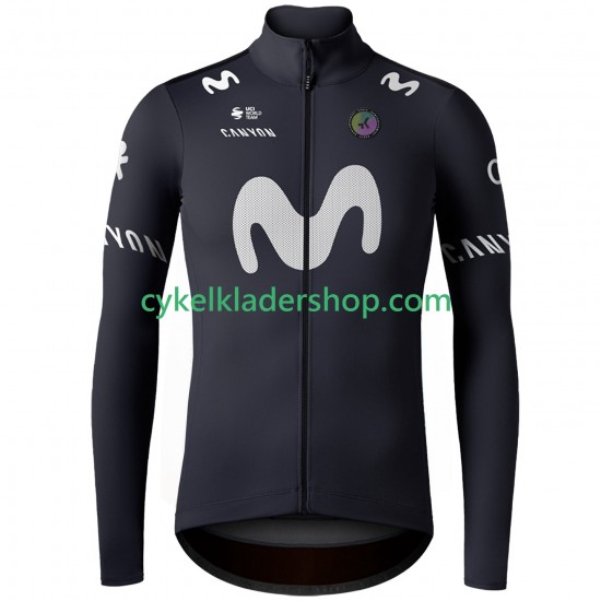 Movistar Team 2025 Män Cykeltröja Långärmad