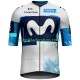 Movistar Team 2025 Män Cykeltröja Kortärmad N002