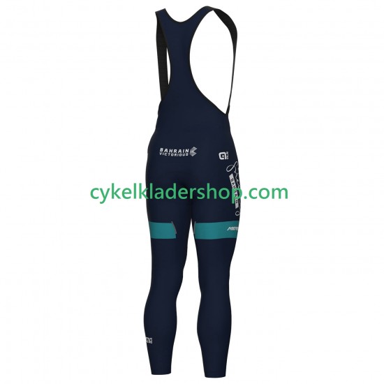 Team Bahrain Victorious 2025 Män Långa cykelbyxor med hängslen