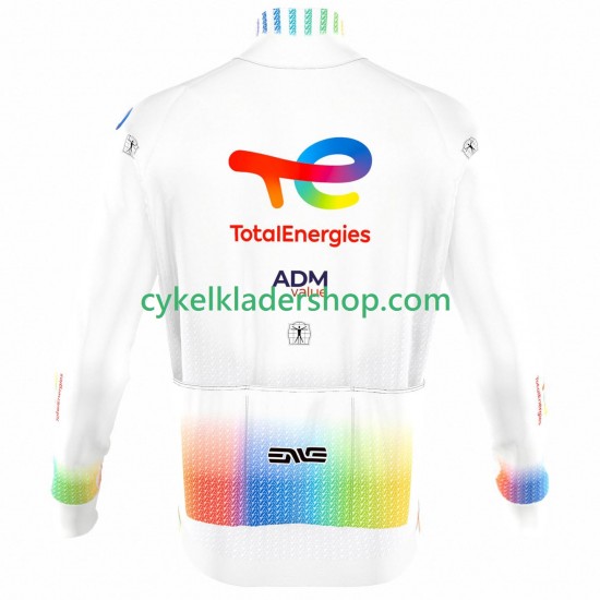 Team TotalEnergies 2025 Män Cykeltröja Långärmad