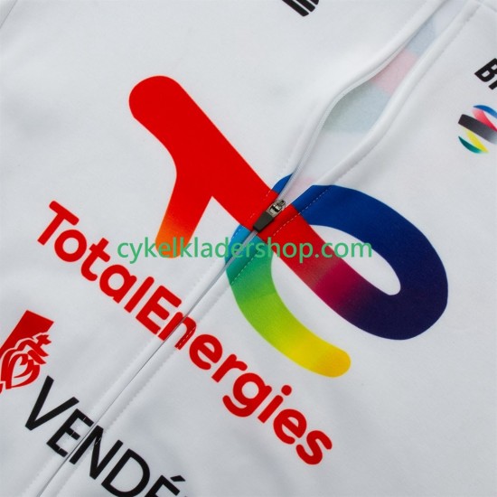 Pro Team TotalEnergies 2025 Män Cykeltröja Långärmad och Bib Cykeltights