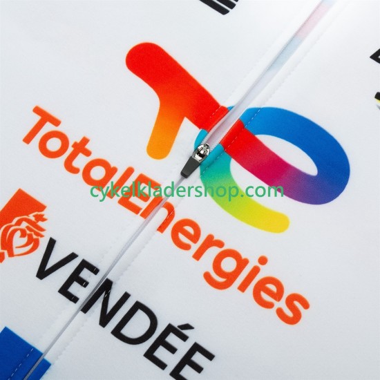 Pro Team TotalEnergies tour de france 2025 Män Cykeltröja Långärmad och Bib Cykeltights