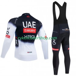 Pro UAE Team Emirates 2025 Män Cykeltröja Långärmad och Bib Cykeltights N001