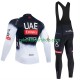 Pro UAE Team Emirates 2025 Män Cykeltröja Långärmad och Bib Cykeltights N001