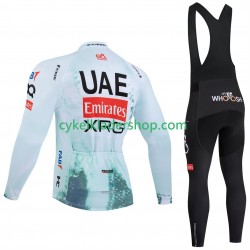 Pro UAE Team Emirates xrg tdf editon race 2025 Män Cykeltröja Långärmad och Bib Cykeltights