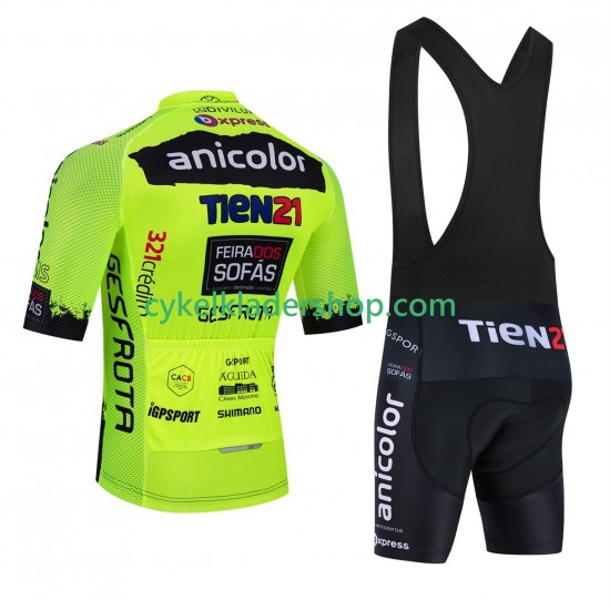 equipe Pro anicolor tien 21 2025 Män Cykeltröja och Bib Cykelshorts