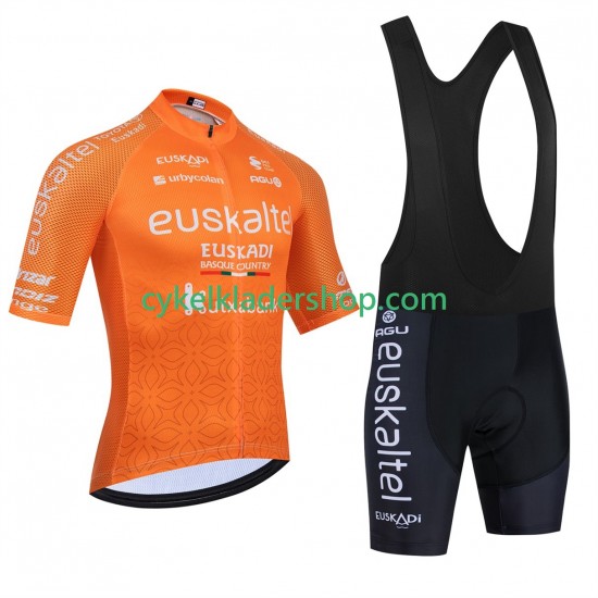 equipe Pro euskaltel euskadi 2025 Män Cykeltröja och Bib Cykelshorts