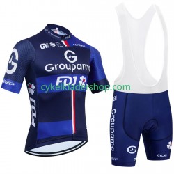equipe Pro Groupama-FDJ 2025 Män Cykeltröja och Bib Cykelshorts