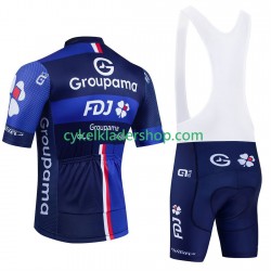 equipe Pro Groupama-FDJ 2025 Män Cykeltröja och Bib Cykelshorts