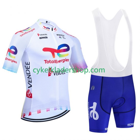 equipe Pro Team TotalEnergies 2025 Män Cykeltröja och Bib Cykelshorts