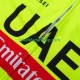 equipe Pro UAE Team Emirates 2025 fluo Män Cykeltröja och Bib Cykelshorts
