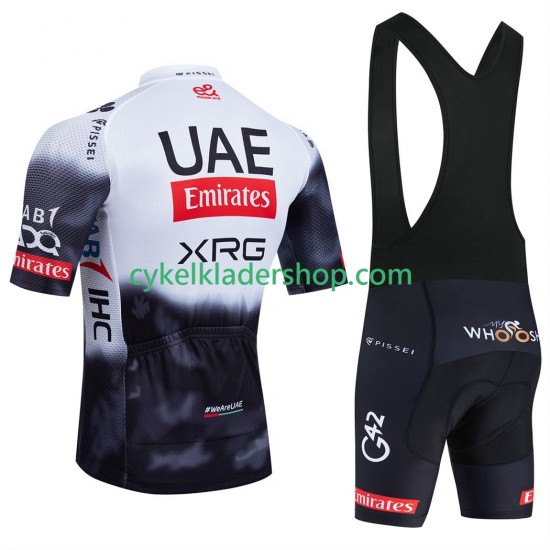 equipe Pro UAE Team Emirates 2025 Män Cykeltröja och Bib Cykelshorts