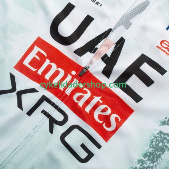equipe Pro UAE Team Emirates xrg tdf editon race 2025 Män Cykeltröja och Bib Cykelshorts