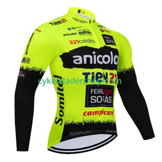 equipe Pro anicolor tien 21 2025 Män Cykeltröja Långärmad