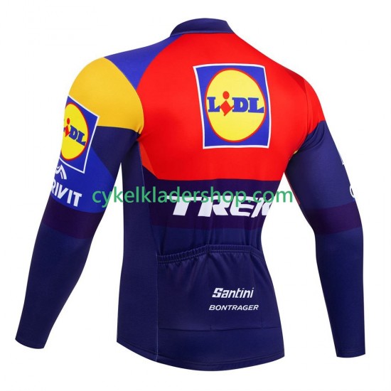 equipe Pro lidl trek 2025 Män Cykeltröja Långärmad