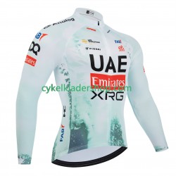 equipe Pro UAE Team Emirates xrg tdf editon race 2025 Män Cykeltröja Långärmad