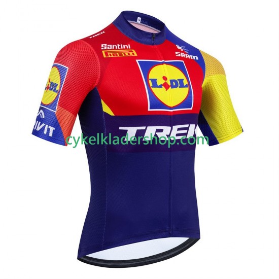 equipe Pro lidl trek 2025 Män Cykeltröja Kortärmad
