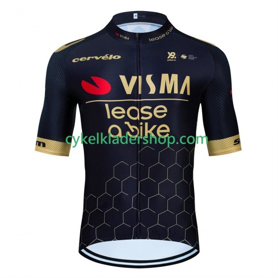 equipe Pro visma lease a bike 2025 Män Cykeltröja Kortärmad N001