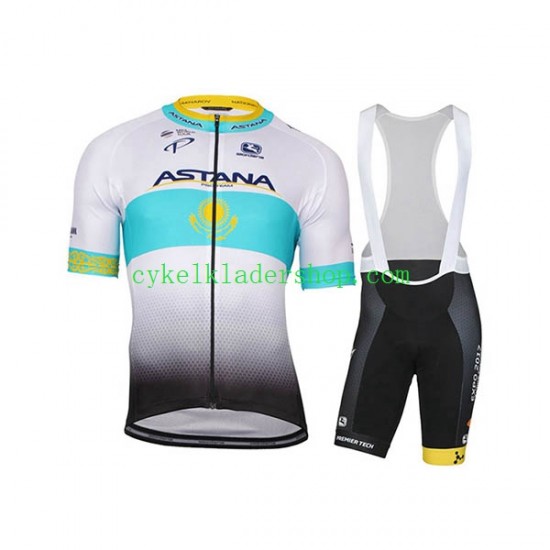 2017 Astana Pro Team Män Cykeltröja och Cykelshorts N002