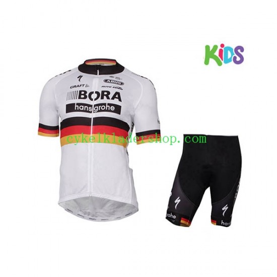 2017 Bora-Hansgrohe Barn Cykeltröja och Cykelshorts N004