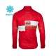 2017 Lotto Soudal Män Cykeltröja Vinter Thermal Fleece N001