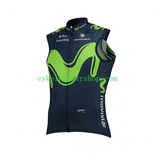 2017 Movistar Team Män Cykelväst N001