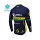 2017 Orica-Scott Män Cykeltröja Vinter Thermal Fleece N001