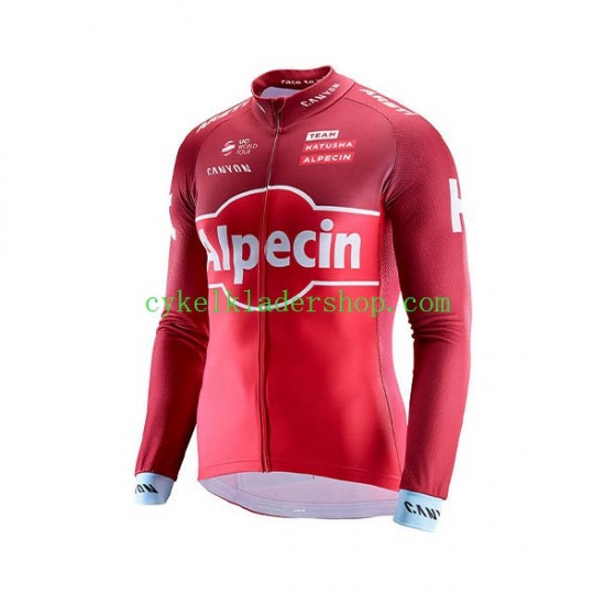 2017 Team Katusha-Alpecin Män Cykeltröja Långärmad N001